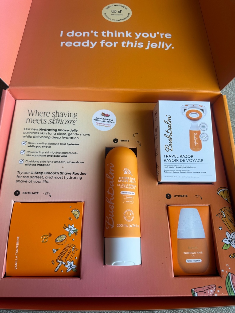 Bushbalm Smooth Shave Routine - Picture 2 of 2